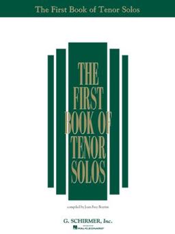 First Book of Tenor Solos  9780793503667 Front Cover