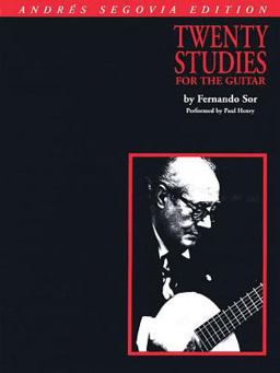 Andres Segovia - 20 Studies for Guitar Book Only  9780793504367 Front Cover