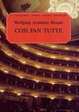 Cosi Fan Tutte, K. 588 Vocal Score  9780793511761 Front Cover