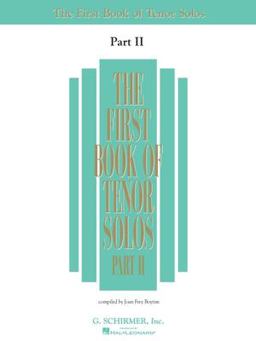 The First Book of Tenor Solos - Part II