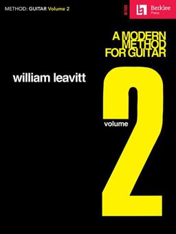 Modern Method for Guitar - Volume 2 Guitar Technique  9780793525720 Front Cover
