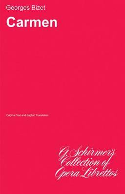 Carmen Libretto  9780793526208 Front Cover