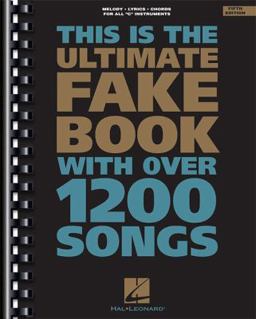 Ultimate Fake Book C Edition 5th 9780793529391 Front Cover