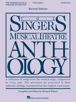 Singer's Musical Theatre Anthology - Volume 2 Soprano Book Only  9780793530502 Front Cover