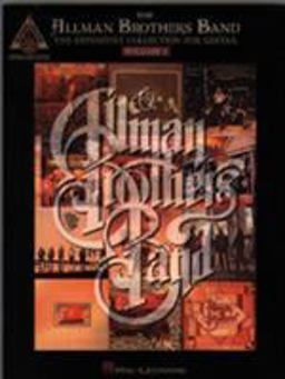 Allman Brothers Band - the Definitive Collection for Guitar - Volume 1  9780793535071 Front Cover