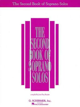 Second Book of Soprano Solos  9780793537990 Front Cover