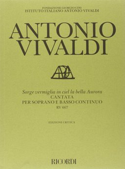 Sorge Vermiglia in Ciel la Bella Aurora RV667