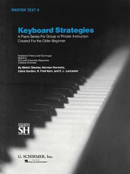Keyboard Strategies Master Text II  9780793553112 Front Cover