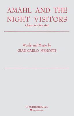 Amahl and the Night Visitors Chorus Parts Opera in One Act  9780793553594 Front Cover