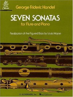 Seven Sonatas For Flute and Piano  9780793554164 Front Cover