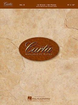 Carta Manuscript Paper No. 8 - Basic