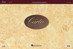 Carta Manuscript Paper No. 27 - Professional