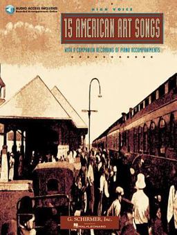 15 American Art Songs - High Voice Book/Online Audio  9780793562503 Front Cover