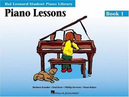 Piano Lessons - Book 1 Hal Leonard Student Piano Library  9780793562602 Front Cover