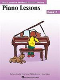 Piano Lessons Book 2 Hal Leonard Student Piano Library  9780793562657 Front Cover