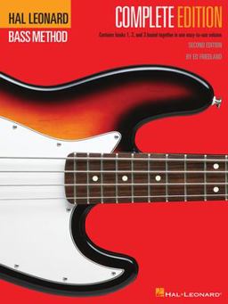 Hal Leonard Electric Bass Method - Complete Edition Contains Books 1, 2, and 3 Bound Together in One Easy-To-Use Volume  9780793563821 Front Cover