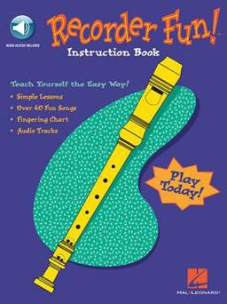 Recorder Fun! Teach Yourself the Easy Way!  9780793566501 Front Cover