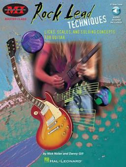 Rock Lead Techniques Techniques, Scales and Fundamentals for Guitar  9780793573806 Front Cover