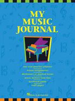 My Music Journal - Student Assignment Book Hal Leonard Student Piano Library  9780793579662 Front Cover