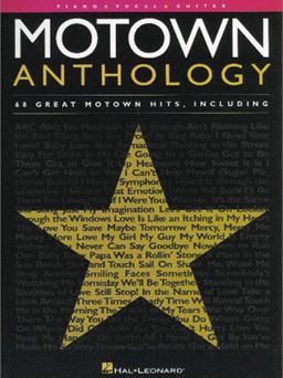 Motown Anthology  9780793592012 Front Cover
