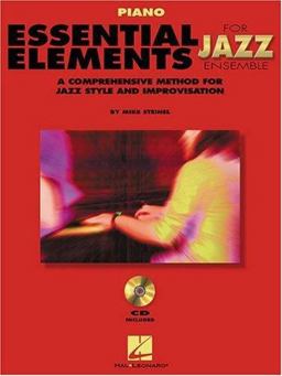 Essential Elements for Jazz Ensemble Piano  9780793596270 Front Cover