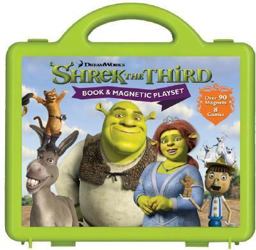 Shrek the Third Book and Magnetic Play Set