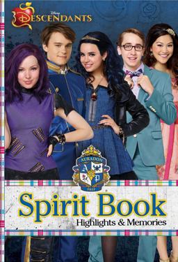Disney Descendants: Auradon Prep Spirit Book Highlights and Memories  9780794437725 Front Cover