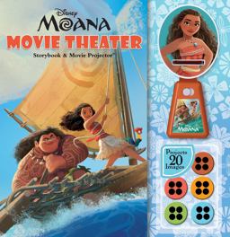 Disney Moana: Movie Theater Storybook and Movie Projector