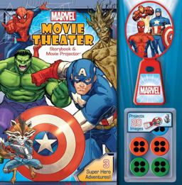 Marvel Movie Theater Storybook and Movie Projector Marvel Movie Theater Storybook and Movie Projector