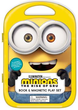 Minions: the Rise of Gru: Book and Magnetic Play Set