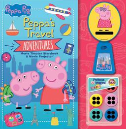 Peppa Pig: Peppa's Travel Adventures Movie Theater Storybook and Movie Projector