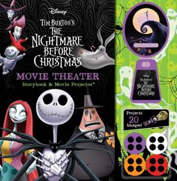 Disney: Tim Burton's the Nightmare Before Christmas Movie Theater Storybook and Movie Projector