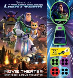 Disney Pixar: Lightyear Movie Theater Storybook and Movie Projector