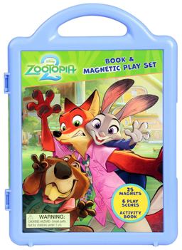 Zootopia 2: Book and Magnetic Play Set