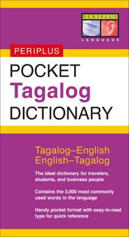 Pocket Tagalog Dictionary Tagalog-English English-Tagalog  9780794603458 Front Cover