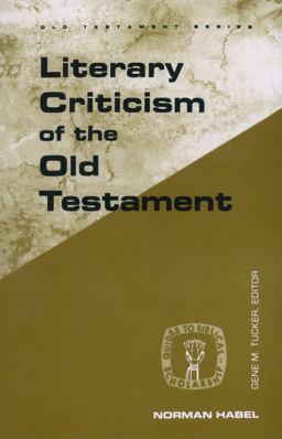 Literary Criticism of the Old Testament  9780800601768 Front Cover