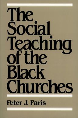 Social Teaching of the Black Churches  9780800618056 Front Cover