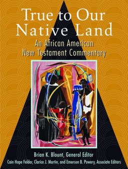 True to Our Native Land An African American New Testament Commentary  9780800634216 Front Cover