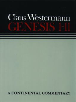 Genesis 1-11 Continental Commentary  9780800695002 Front Cover