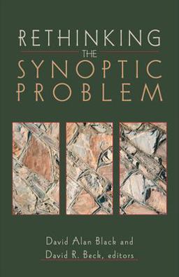 Rethinking the Synoptic Problem  9780801022814 Front Cover