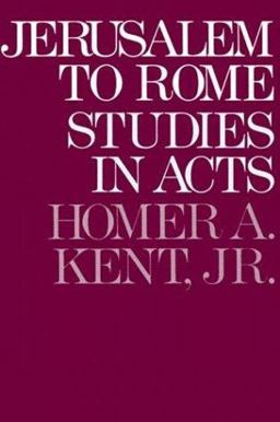 Jerusalem to Rome Studies in the Book of Acts 1974 9780801053139 Front Cover