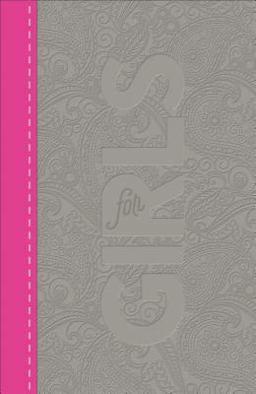 CSB Study Bible for Girls Pewter/Pink, Paisley Design LeatherTouch