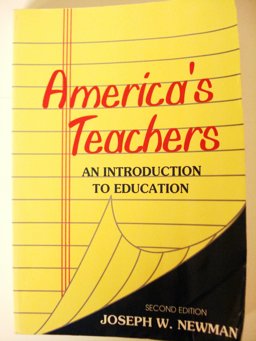 America's Teachers : An Introduction to Education 2nd 1993 9780801308437 Front Cover