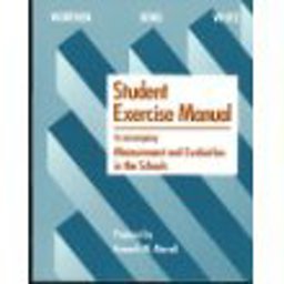 Measurement and Evaluation in Schools Student Exercise