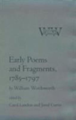 Early Poems and Fragments, 1785-1797