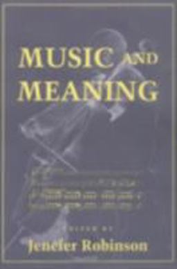 Music and Meaning  9780801483677 Front Cover