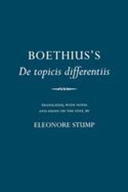 Boethius's de Topicis Differentiis  9780801489334 Front Cover