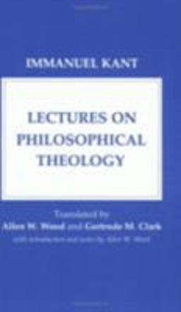 Lectures on Philosophical Theology  9780801493799 Front Cover