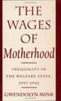 Wages of Motherhood Inequality in the Welfare State, 1917-1942  9780801495342 Front Cover