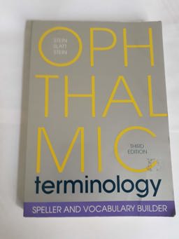 Ophthalmic Terminology Speller and Vocabulary Builder 3rd 9780801664380 Front Cover